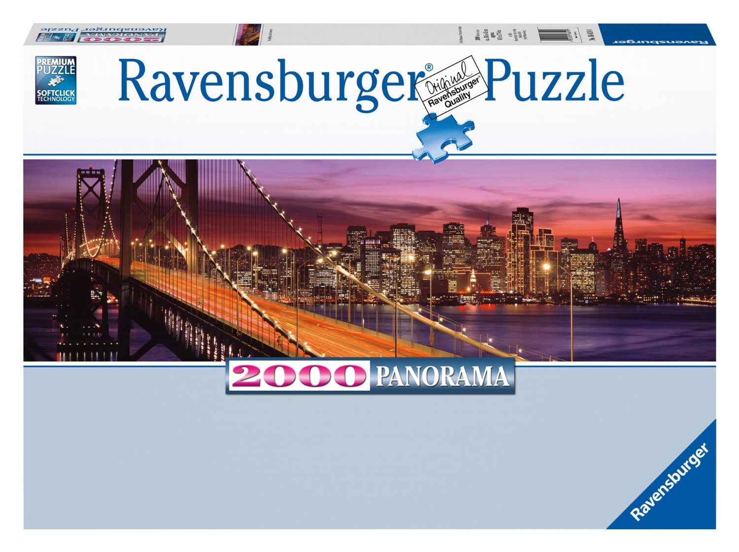 Ravensburger puzzle 16619 Skyline de San Francisco, IndalChess.com
