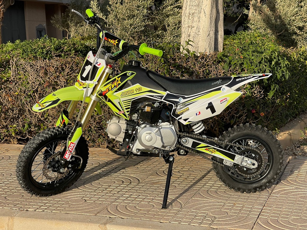 MINI MOTO INFANTIL GASOLINA MTR JUNIOR 90 CC VERDE