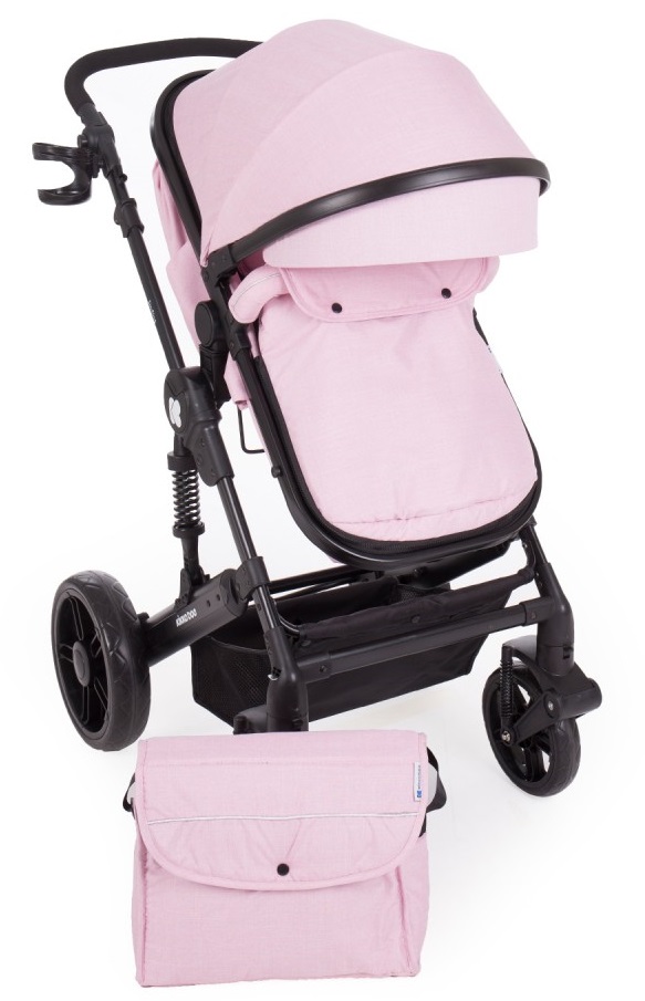 SILLA DE PASEO PARA BEBE MODELO DARLING 3 EN 1 TRANSFORMABLE COLOR ROSA