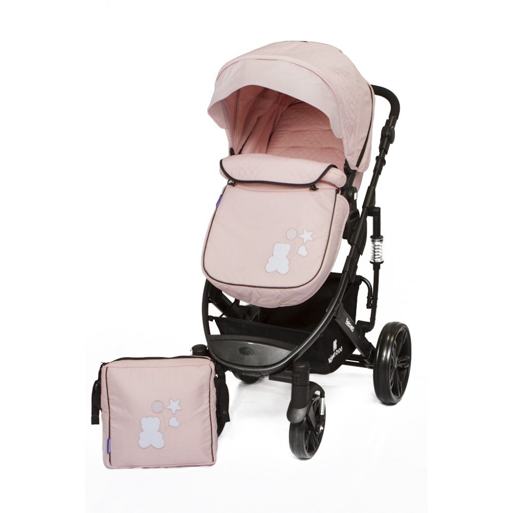 SILLA DE PASEO PARA BEBE MODELO BELOVED 3 EN 1 COLOR ROSA CLARO -  KKB31001010120, Coches eléctricos y motos para niños a batería 12v con  mando RC, quads infantiles, tractores infantiles, camiones