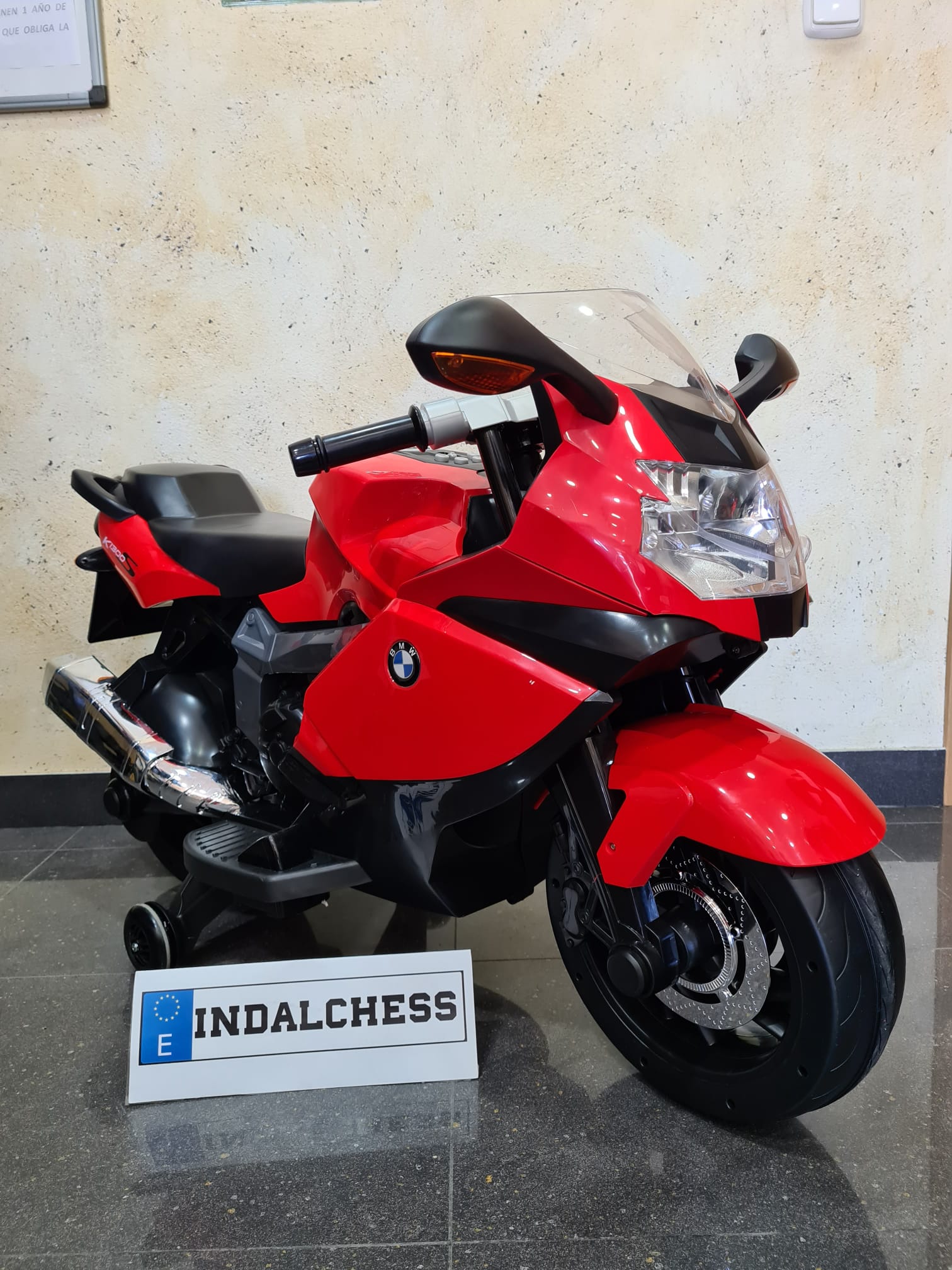 Moto para Niños Tourer K1200 Roja de Batería