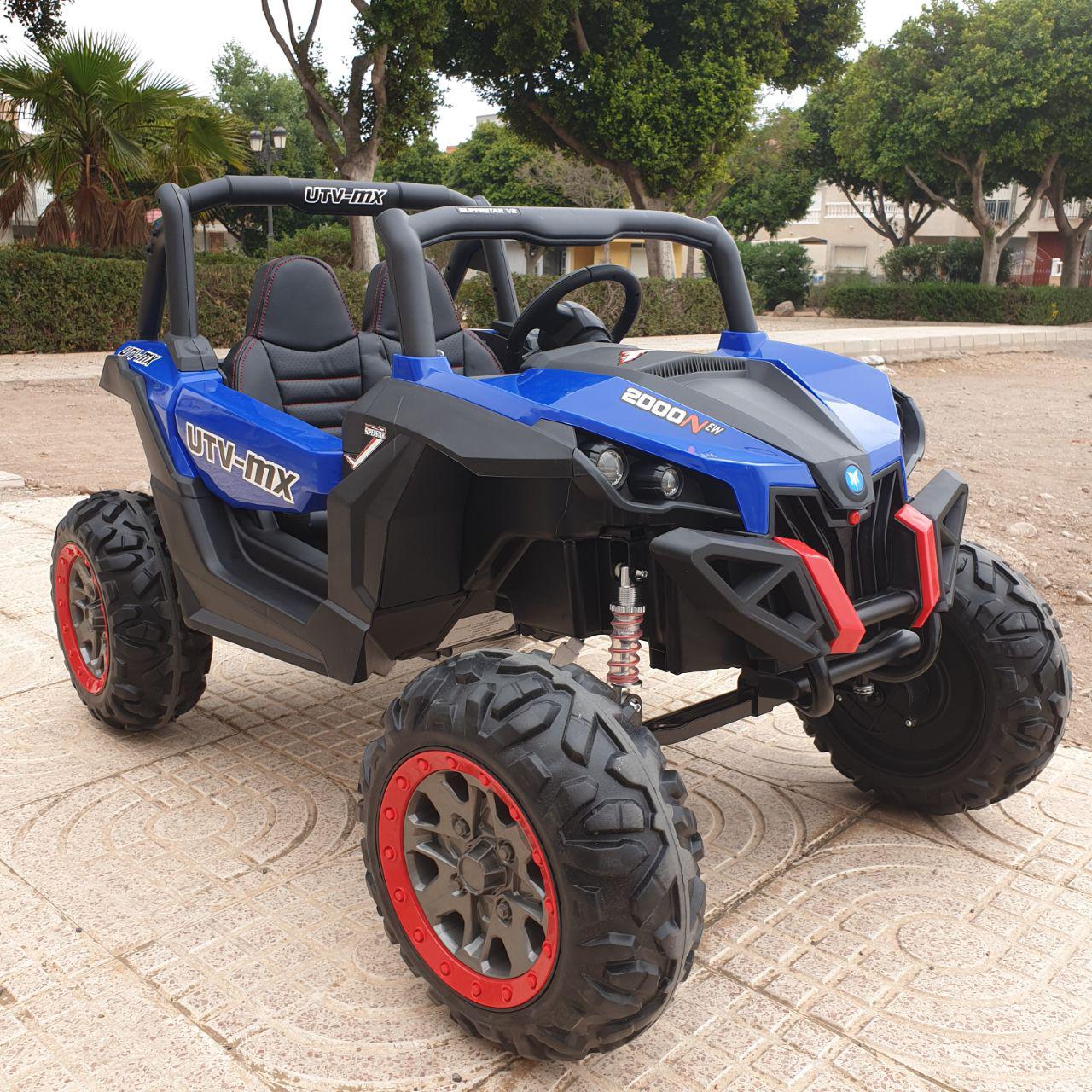 Volkswagen E-buggy 12v 2 Plazas Azul - Coche Eléctrico Infantil