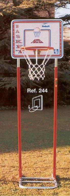 VENTA DE CANASTAS PARA JUGAR BALONCESTO CON PIE REGULABLE. MEDIANA