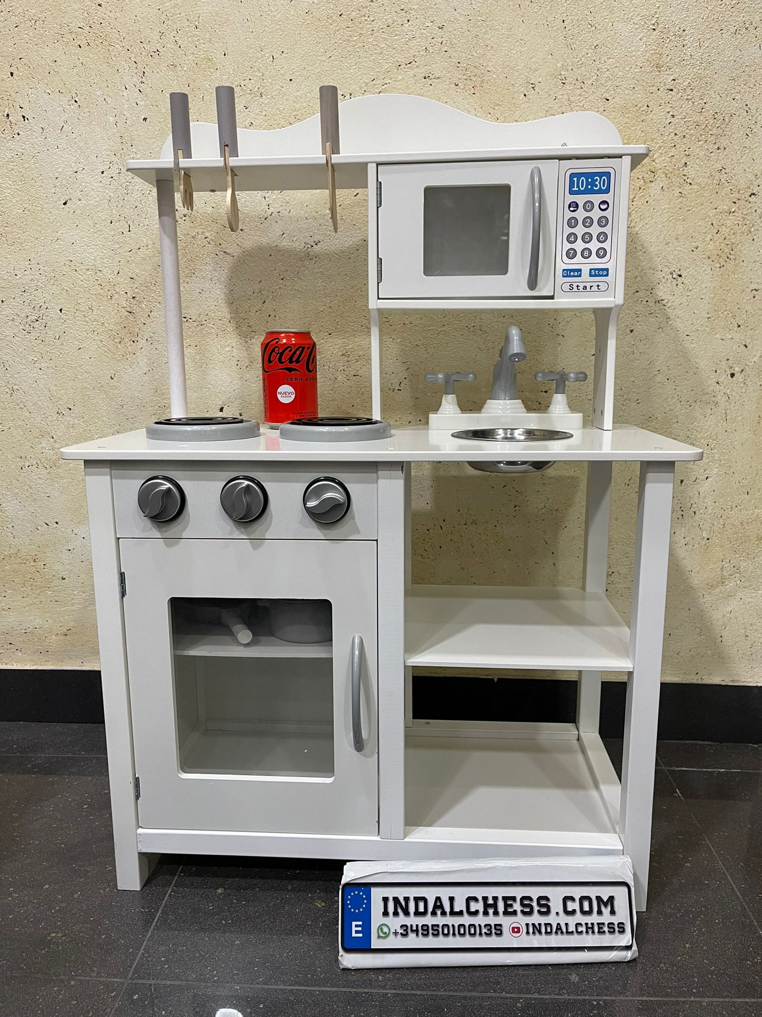 Cocinita De Juguete Mueble Infantil Madera Casitas Cocina - $ 2.999,00