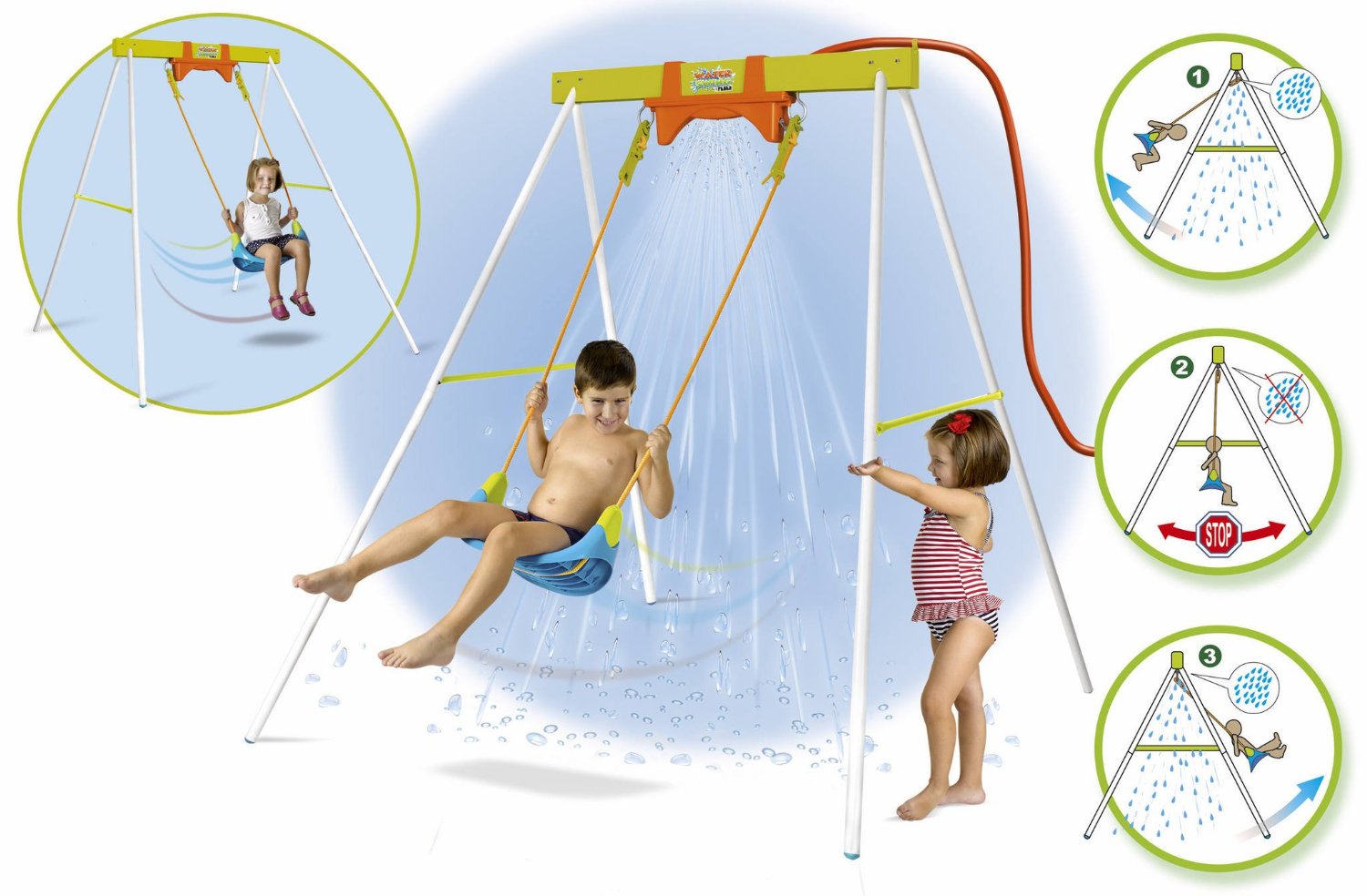 COLUMPIOS PARA NIÑOS - COLUMPIO DE AGUA - COLUMPIO FEBER, IndalChess