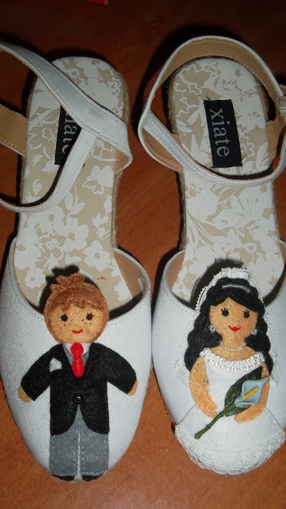 zapatillas novia