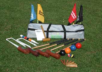 JUEGO DE CROQUET PROFESIONAL DE MADERA Longworth Set