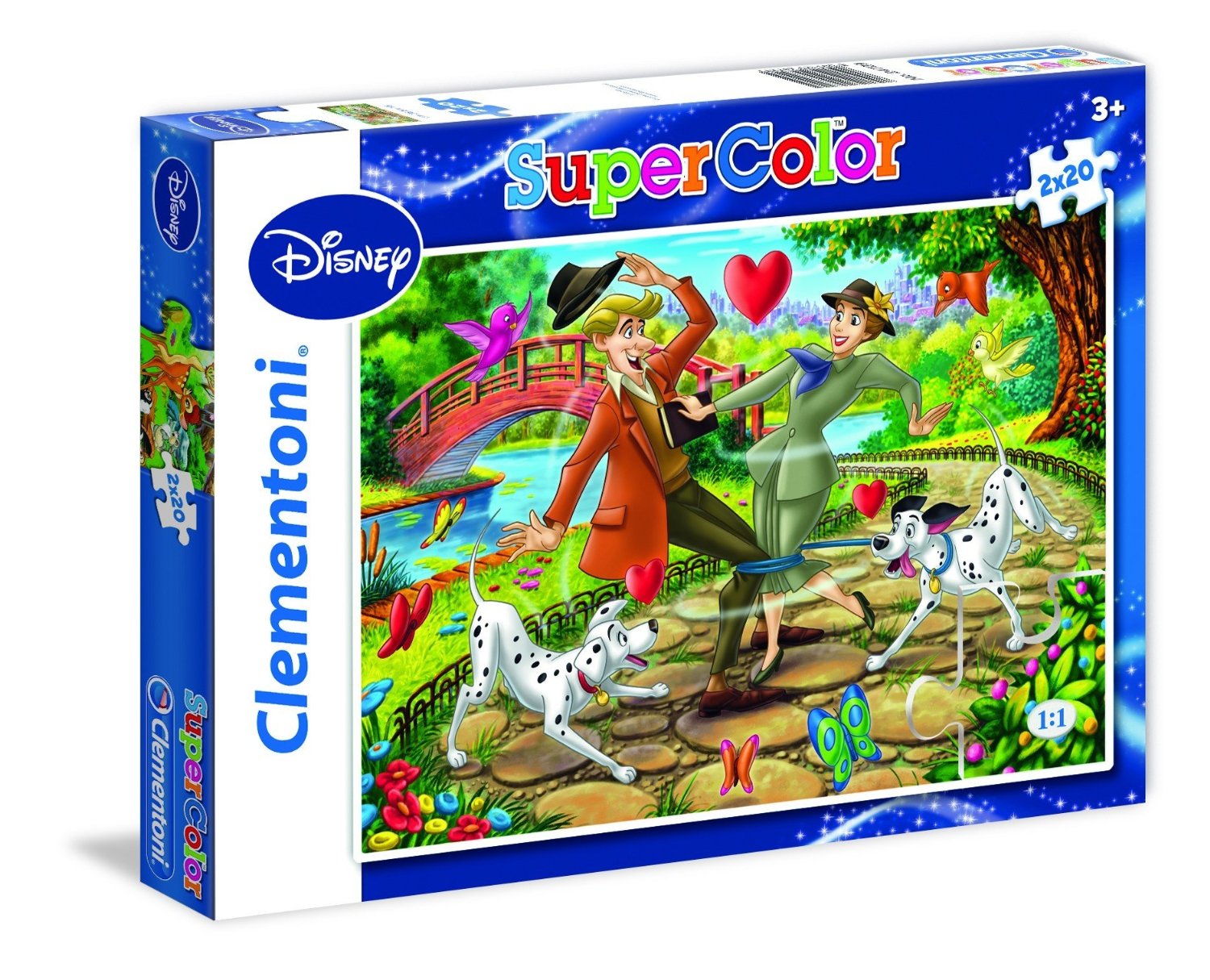 Dos puzzles de 20 piezas de Clementoni 24729, Coches eléctricos y motos ...