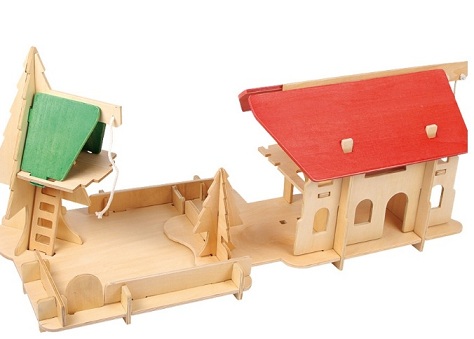 Granja de on sale madera para niños