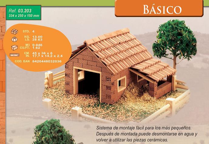 KIT MODELISMO CONSTRUCCION GRANJA INFANTIL O PINCIPIANTES, SE PUEDE DESMONTAR Y CONSTRUIR TANTAS VECES COMO SE QUIERA. GRANJA M KIT MODELISMO CONSTRUCCION GRANJA INFANTIL O PINCIPIANTES, SE PUEDE DESMONTAR Y CONSTRUIR TANTAS VECES COMO SE QUIERA. GRANJA M