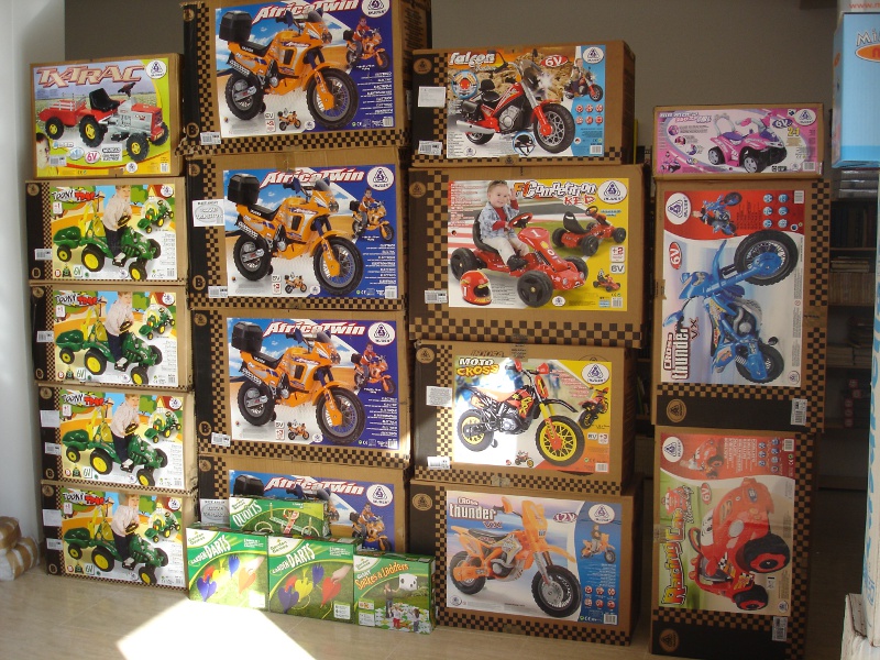 Juguetes a bateria, para montar niños