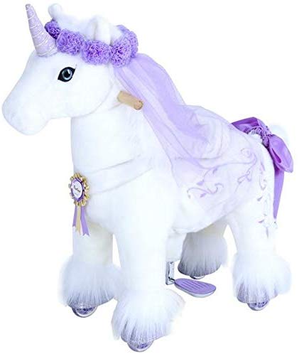 unicornio con ruedas feber