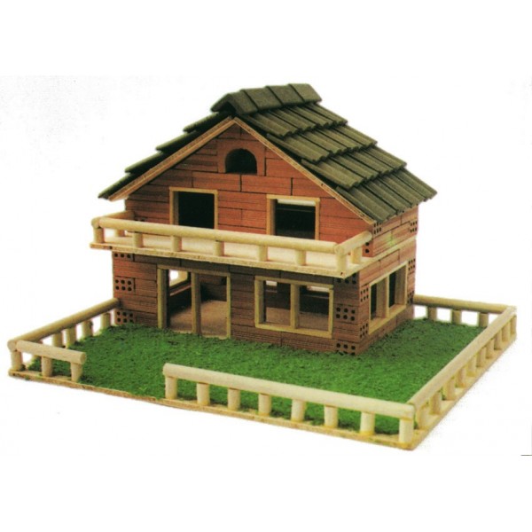 KERANOVA 35117- CASITA DE LADRILLOS. ESCALA 1/10., IndalChess Tienda de