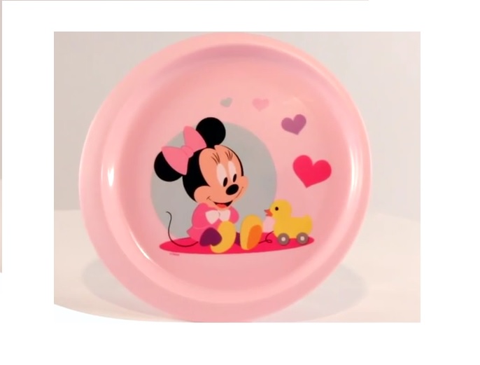 Plato Mickey Disney para microondas Kiokids 8891 