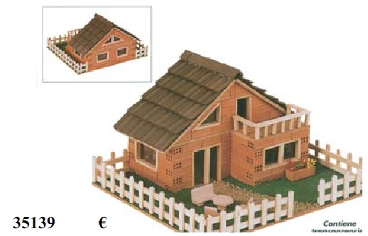 KERANOVA EUROKITS 35139- MANUALIDADES VIVIENDAS A ESCALA 1:10. KIT CASITA DE LADRILLOS MODELO 139 KERANOVA EUROKITS 35139- MANUALIDADES VIVIENDAS A ESCALA 1:10. KIT CASITA DE LADRILLOS MODELO 139