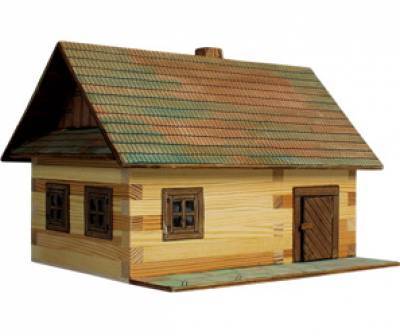 WALACHIA construcción madera 1302- KIT CASA FORESTAL DE MADERA. 100 PIEZAS. INICIACIÓN WALACHIA construcción madera 1302- KIT CASA FORESTAL DE MADERA. 100 PIEZAS. INICIACIÓN