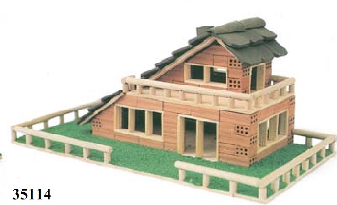 KERANOVA EUROKIT 35114- MAQUETA INICIACIÓN "CASITA DE LADRILLOS 2 PLANTAS ,MODELO 114". ESCALA 1:10 KERANOVA EUROKIT 35114- MAQUETA INICIACIÓN "CASITA DE LADRILLOS 2 PLANTAS ,MODELO 114". ESCALA 1:10