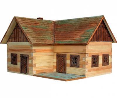 CASA RURAL DE MADERA- CASITA MINIATURA DE 154 PIEZAS. MAQUETAS WALACHIA 1318 CASA RURAL DE MADERA- CASITA MINIATURA DE 154 PIEZAS. MAQUETAS WALACHIA 1318