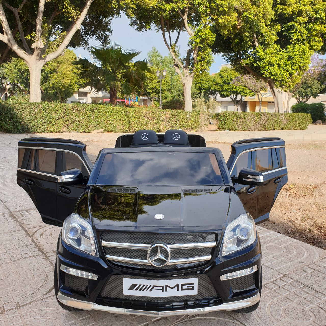 coche bateria niño mercedes