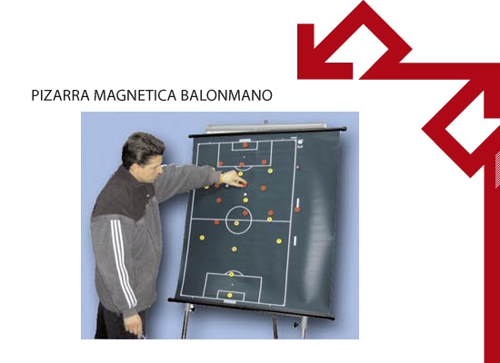 VENTA DE PIZARRA MAGNETICA PARA ENTRENADORES DE BALONMANO, PIZARRA MAGNETICA BALONMANO - B+D - Ref. 163011