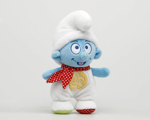 peluche pitufo gruñon