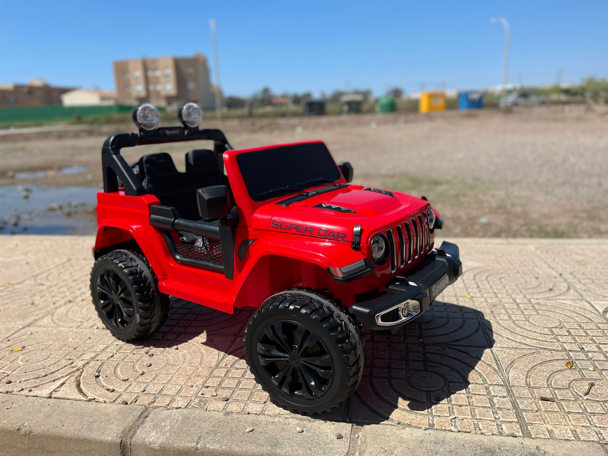 Rc Car Jeep Rc 4x4 Electrico Megastar Ride On Boomer 12 V Mini Suv