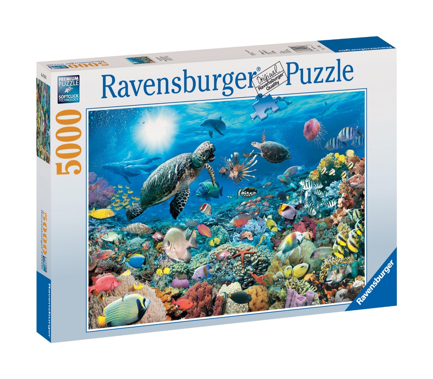 Ravensburger 17426, Puzzle mundo marino de coral, 5000 piezas