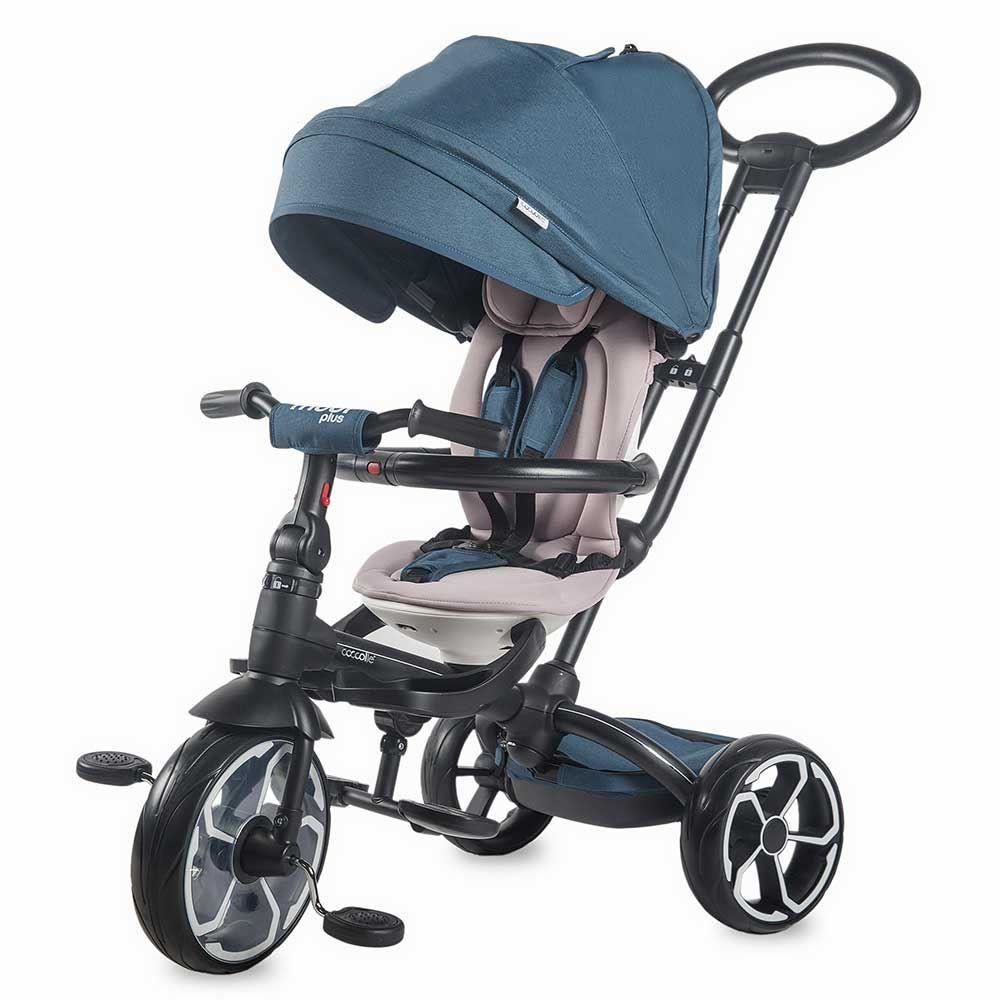 Triciclo de bebé, multifuncional Coccolle MODI + SMARTBABY - RO338012430, Coches eléctricos y motos para niños a batería 12v con mando quads infantiles, tractores infantiles, camiones para niños, realizamos envíos