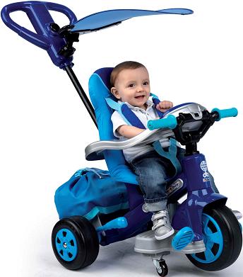 TRICICLO FEBER BABY TWIST BOY PARA NI�OS,  COLOR AZUL. REF FAMOSA 7098