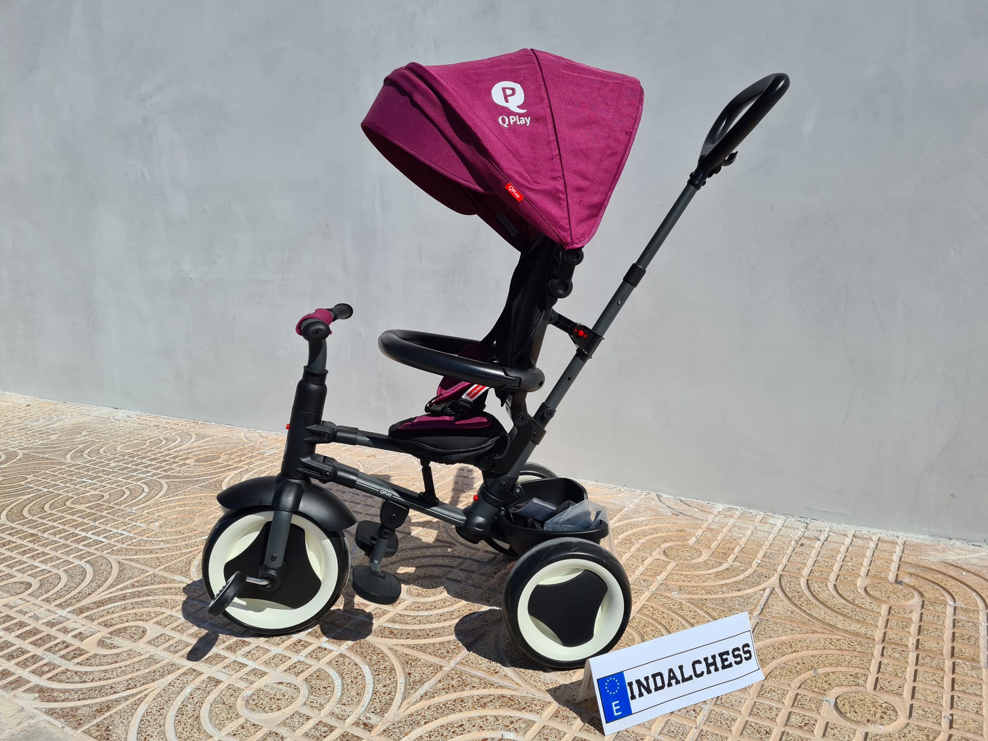 triciclo qplay rito plegable