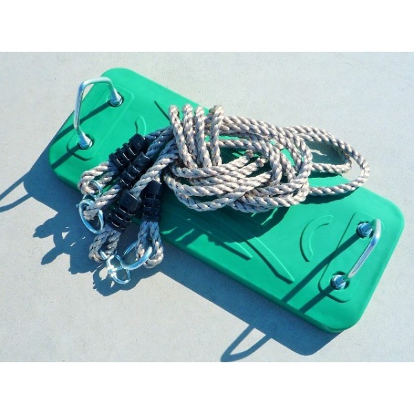 SILLA ASIENTO VERDE PARA PARQUES INFANTILES Y COLUMPIOS. 12810343C