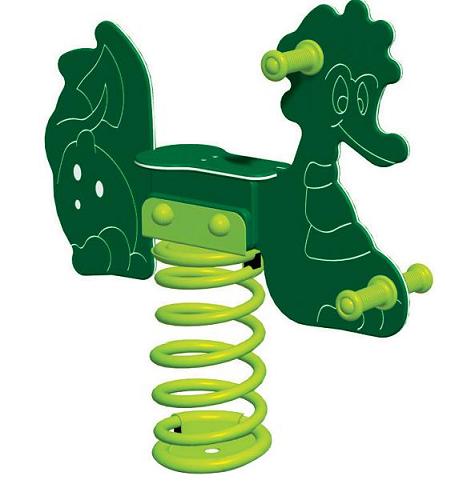 PRECIOS MUELLES INFANTILES: BALANC�N MUELLE INFANTIL USO P�BLICO MODELO DRAG�N
