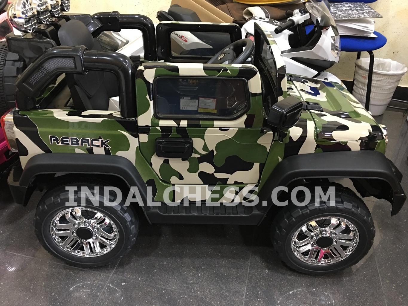 coche electrico jeep wrangler