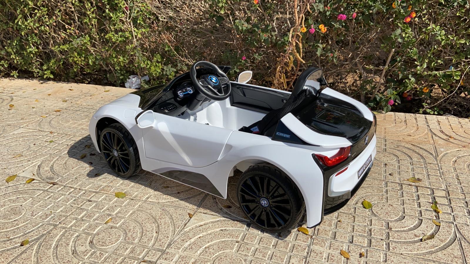 carro electrico bmw i8 para niños