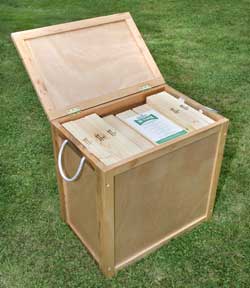 VENTA DE CAJA MADERA para JUEGO DE jard�n; RASCACIELOS GIGANTE