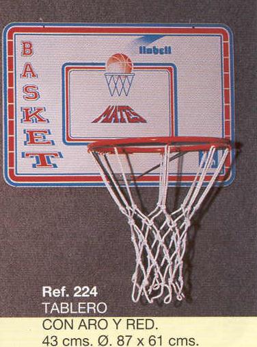 COMPRAR CANASTA DE BALONCESTO; TABLERO, ARO Y RED