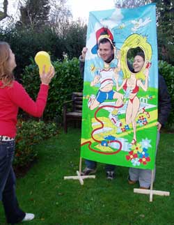 JUEGO PARA JARDIN; CARA DIANA