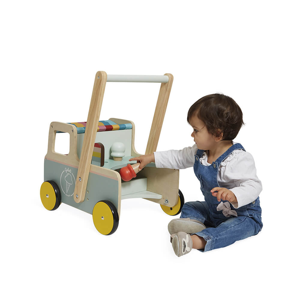 ANDADOR DE HELADOS - JANOD J08049, Coches eléctricos y motos para niños a batería 12v con mando RC, quads infantiles, tractores infantiles, camiones para niños, realizamos envíos a domicilio.