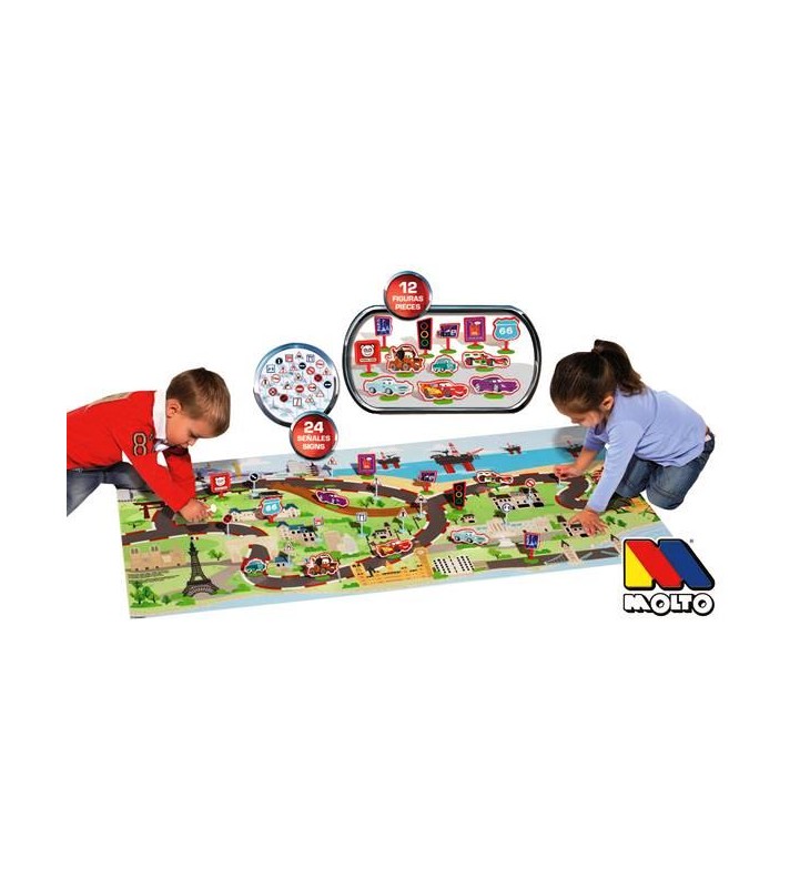 Tapiz de ciudad para niño, de juguetes Molto, REF 5540