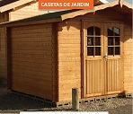 CASETAS DE MADERA PARA EL JARDIN, DESMONTADAS Y SIN PINTAR, CASTAS PARA TERRAZAS Y PORCHES