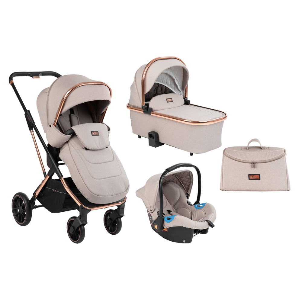 SILLA DE PASEO PARA BEBE - COCHECITO PIEZAS ANGELE BEIGE CROMADO - KKB31001010187, Coches eléctricos y motos para niños a batería 12v con mando RC, quads infantiles, tractores camiones para