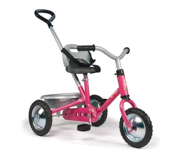 COMPRAR TRICICLO CLASICO GIRL SMOBY, MODELO ZOOKY CL�SICO ROSA, REF SMOBYJUGUETES_454012