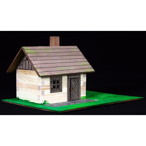 WALACHIA MAQUETAS DE MADERA. REF 1301- CABAÑA DE MADERA. 64 PIEZAS. WALACHIA MAQUETAS DE MADERA. REF 1301- CABAÑA DE MADERA. 64 PIEZAS.