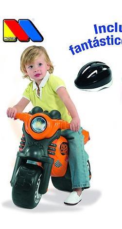 OFERTA MOLT� MOTO BEB�, COLOR NARANJA CON CASCO INCLUIDO. DE MOLTO JUGUETES, REFERENCIA_6211
