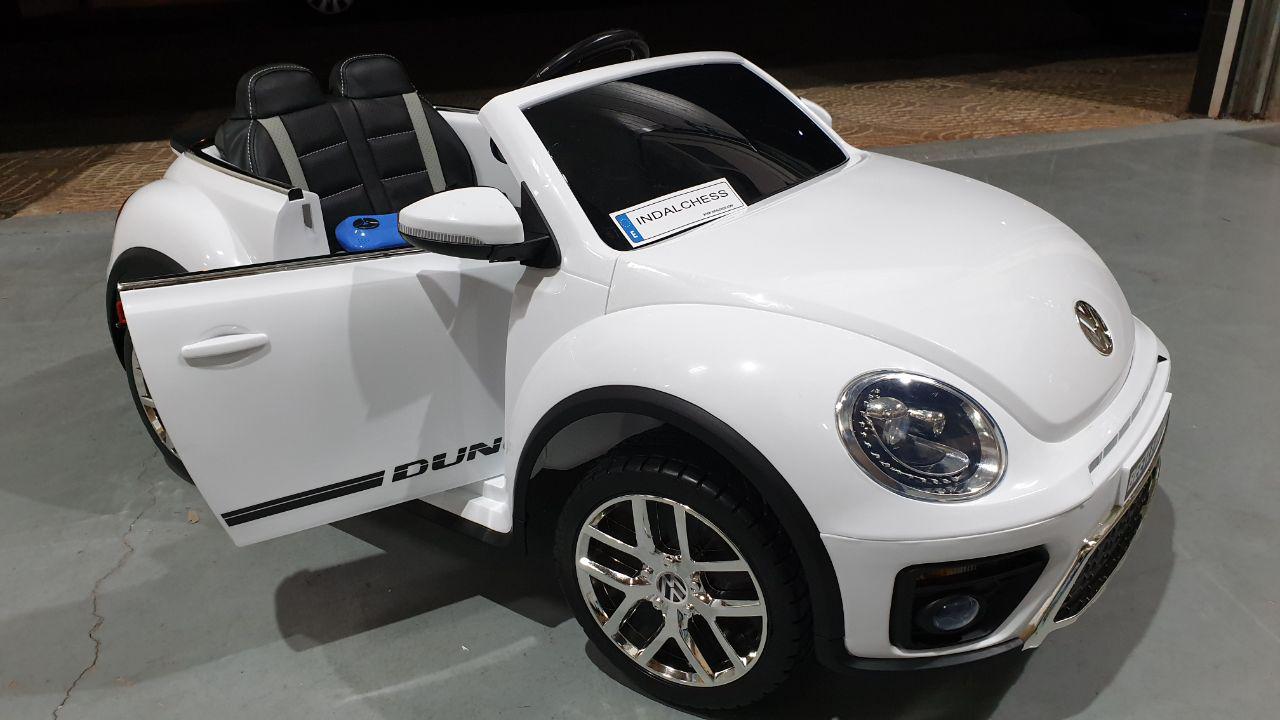 Escarabajo Volkswagen Beetle 12v blanco ac-Beetle, Coches