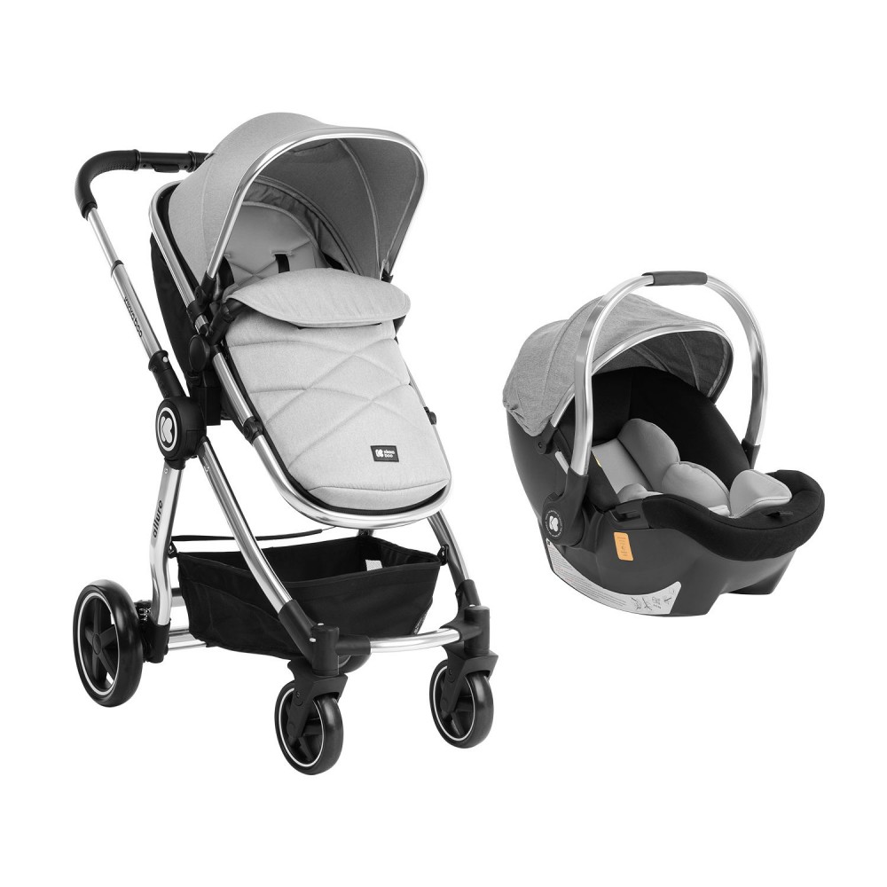 SILLA DE PASEO PARA BEBE - MODELO ALLURE 3 EN 1 GRIS CROMO PLATEADO - KKB31001010138, Coches eléctricos y motos para niños a batería 12v con mando RC, quads infantiles, tractores camiones para niños, realizamos envíos a ...