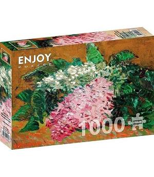 PUZZLE 1000 PIEZAS Bodegón de lilas, Van Gogh  -ENJOY 1182