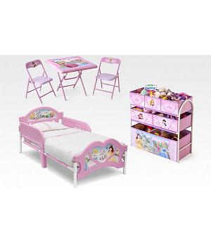 VENTA HABITACIÓN SET MESA Y SILLAS y CAMA + ORGANIZADOR JUGUETERO CARS