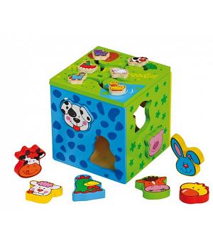 Puzzles juguetes de madera educativos para niños de +3 años
