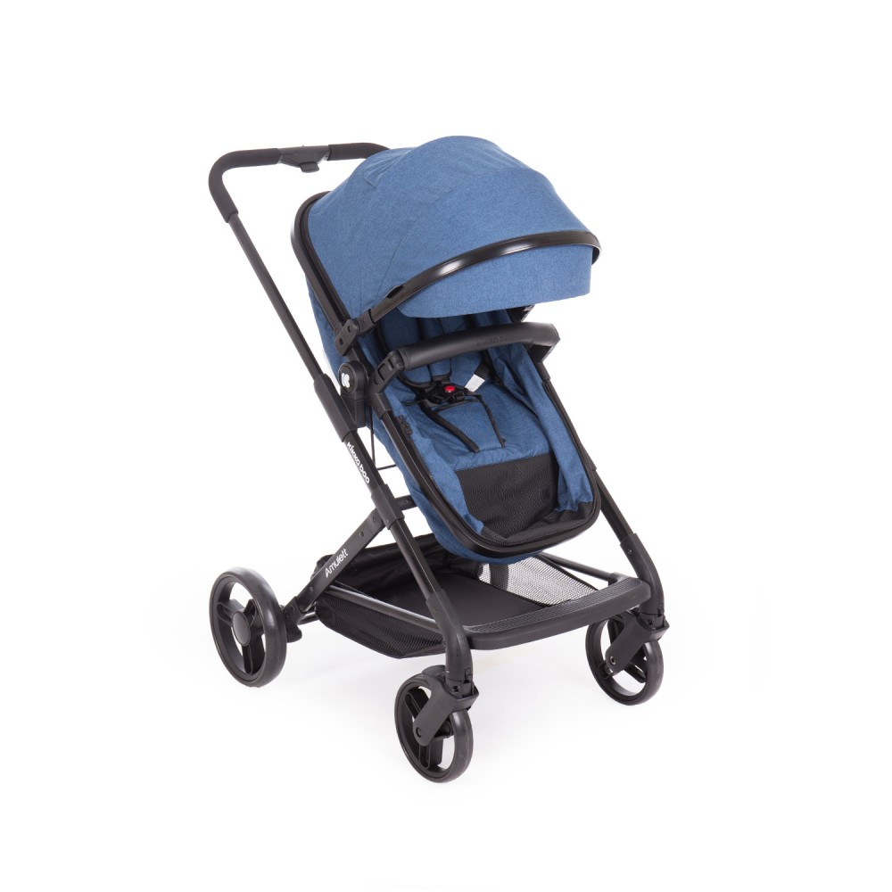 SILLA DE PASEO PARA BEBE 3 EN 1 MODELO AMULETT COLOR AZUL